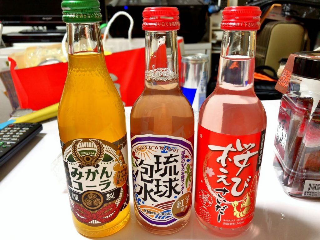 桜えびサイダー/琉球泡水/みかんコーラ…静岡のご当地サイダーを飲んだ感想